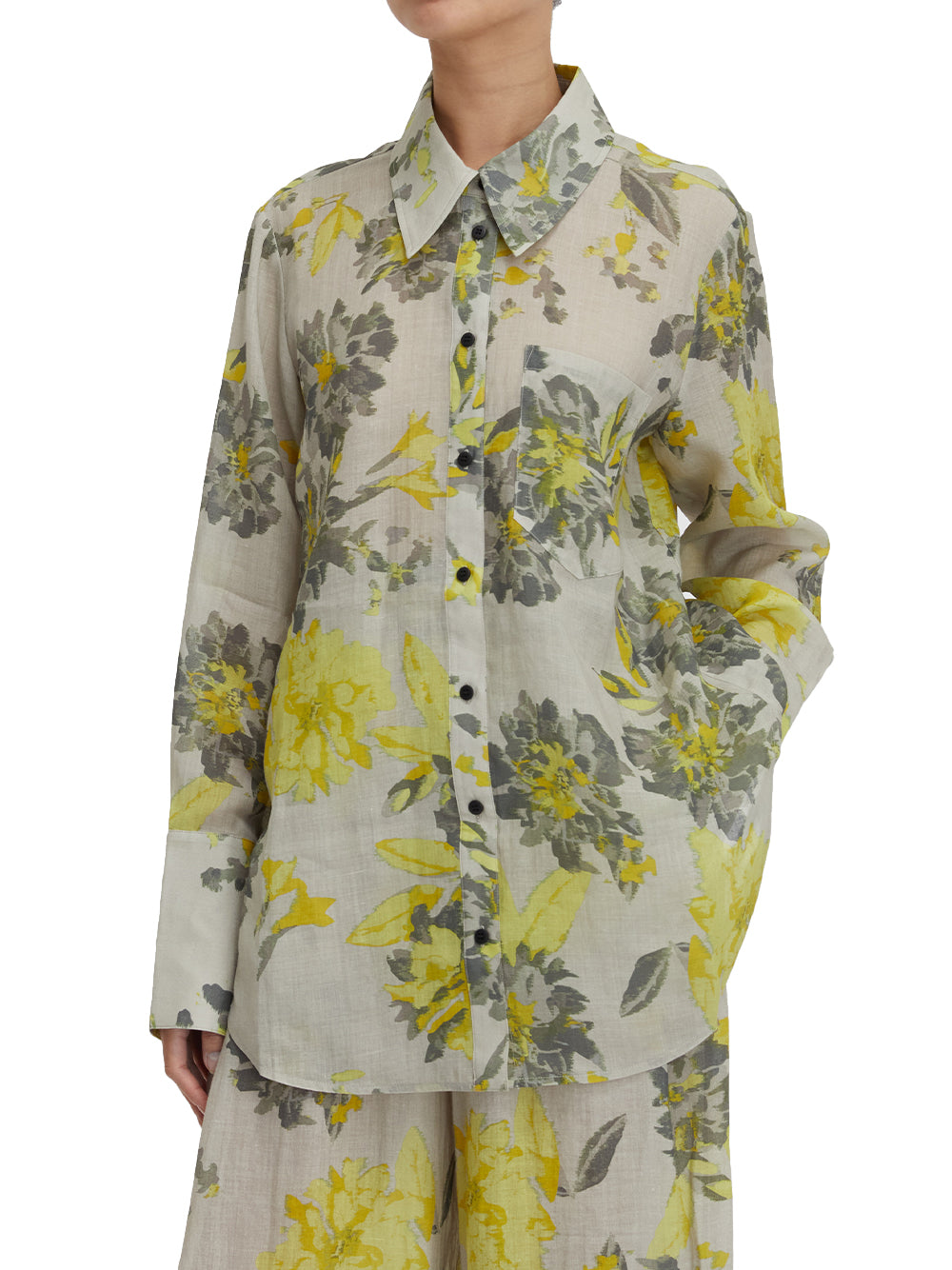 Lila Shirt (Lemon)