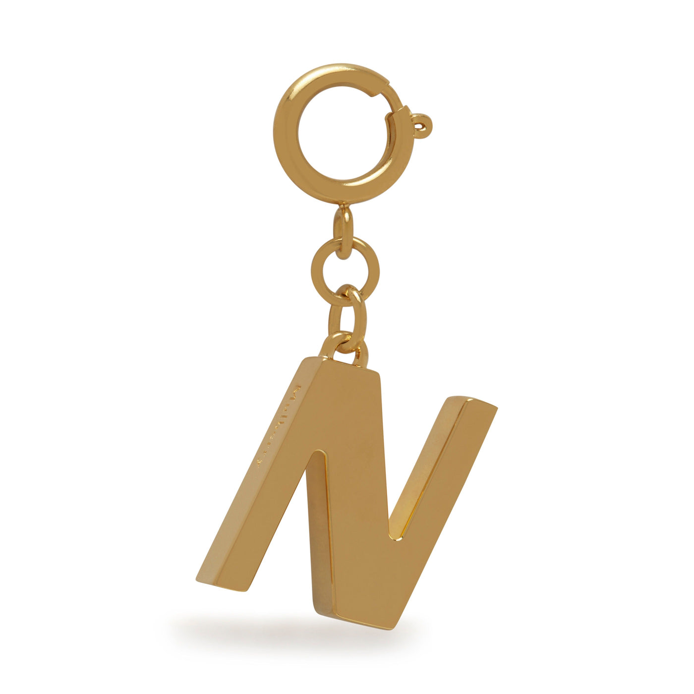 Letter-N-New-Alphabet-Keyring-Gold-1