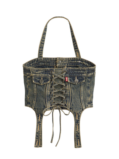 Levis X Adsb Denim Corset (Tinted Indigo)