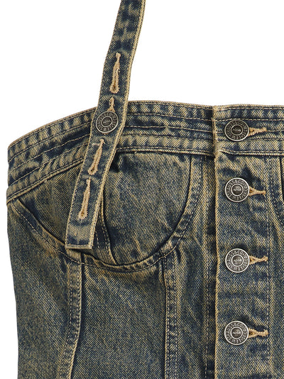 Levis X Adsb Denim Corset (Tinted Indigo)