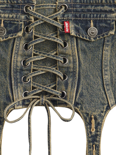 Levis X Adsb Denim Corset (Tinted Indigo)
