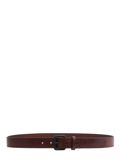 Liam Italian Leather Belt (Toffee)