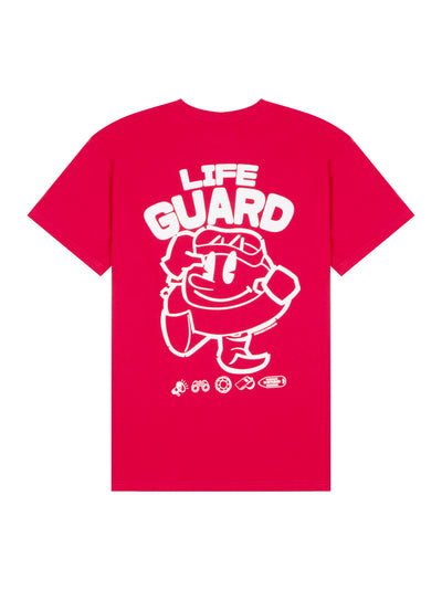 Life Guard Regular T-Shirt (Red)