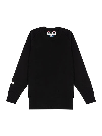 Lochaven Of Scotland Long Back School Pull Over (Black)