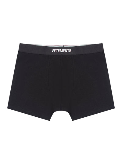 Logo Boxers (Black/Black)
