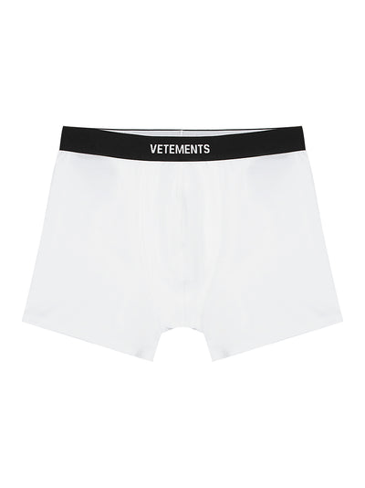 Logo Boxers (White/Black)