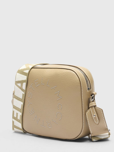 Logo Camera Crossbody Bag (Bamboo)