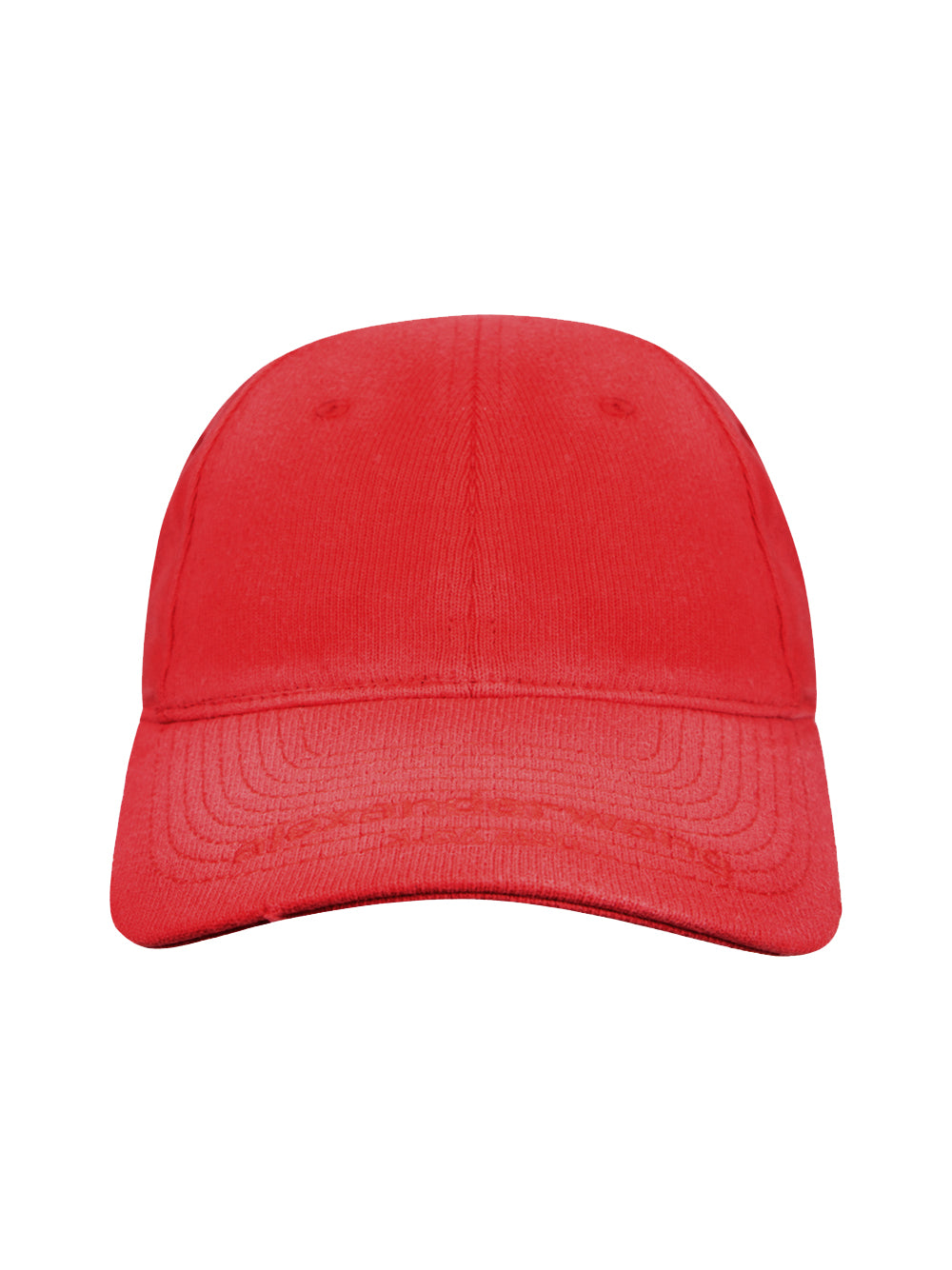 Logo Cotton Baseball Cap (Washed Red)