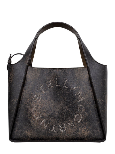 Logo Crossbody Tote Bag Age Mud