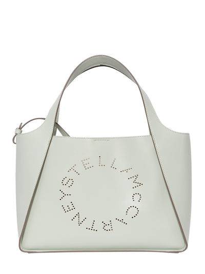 Logo Crossbody Tote Bag (Sage Green)
