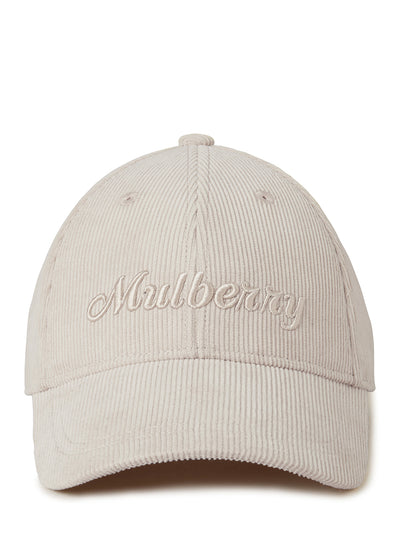 Logo Embroidered Baseball Cap (Chalk)