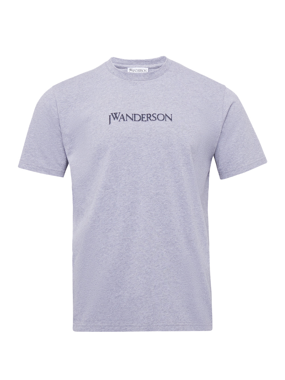 Logo Embroidery T-Shirt (Grey Melange)