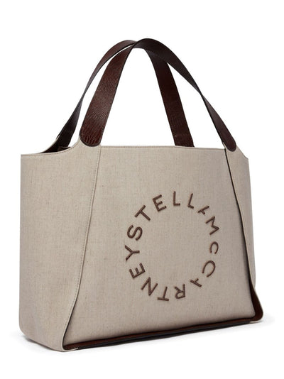 Logo Large Tote Bag (Birch White)