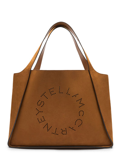 Logo Large Tote Bag (Brandy)