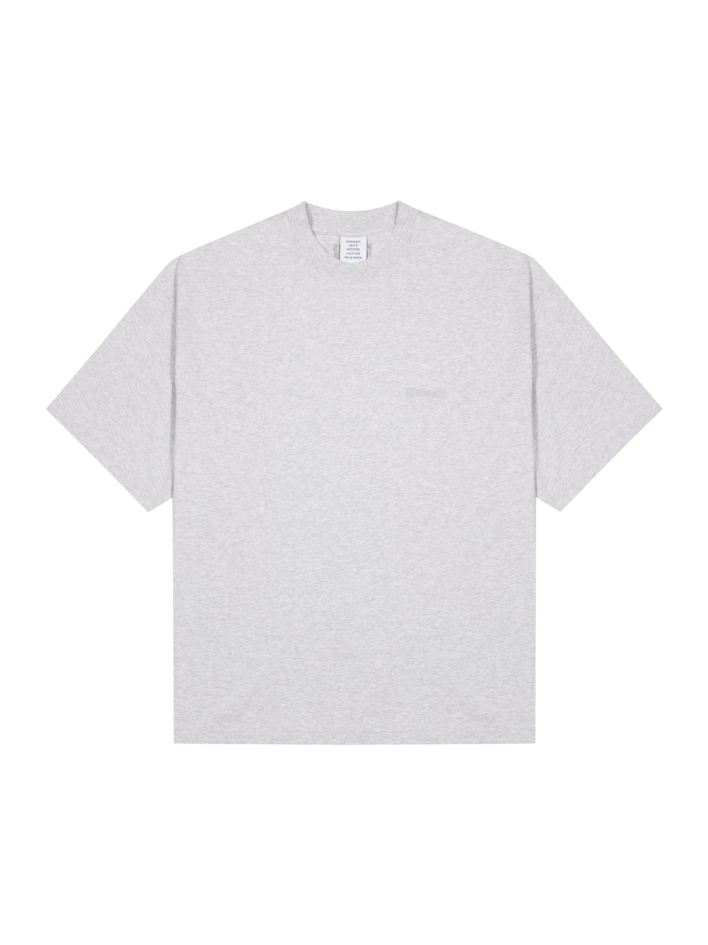 Logo Regular T-Shirt (Grey Melange)