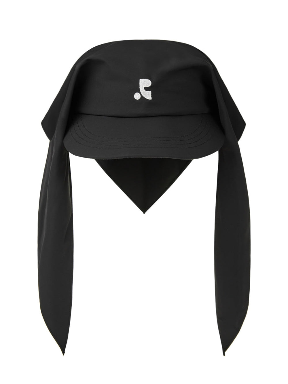 Logo Scarf Cap (Black)