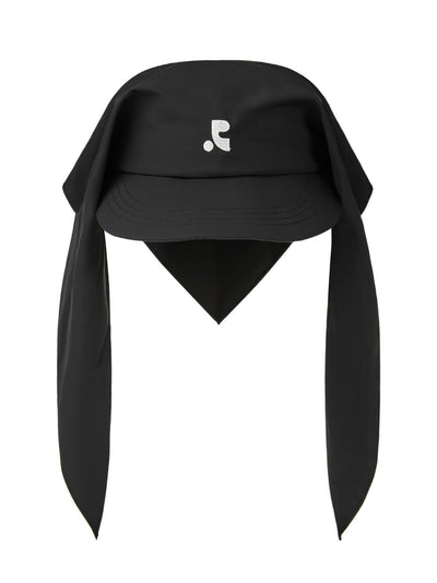 Logo Scarf Cap (Black)