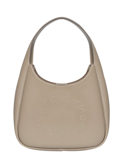 Logo Slouchy Hobo Tote Bag (Bamboo)