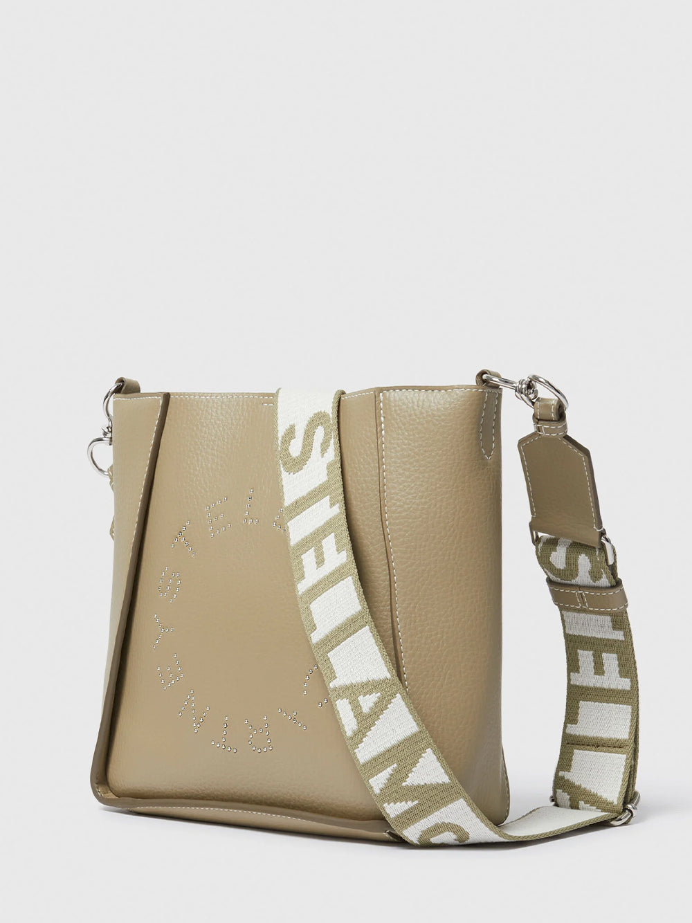 Logo Square Crossbody Bag (Bamboo)