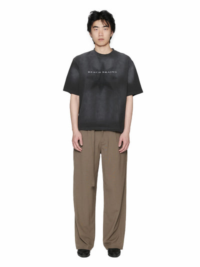 Logo Star Boxy Tee (Sun Faded Black)