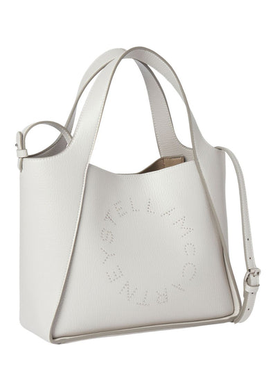 Logo Top Handle Crossbody Bag (Fog Grey)