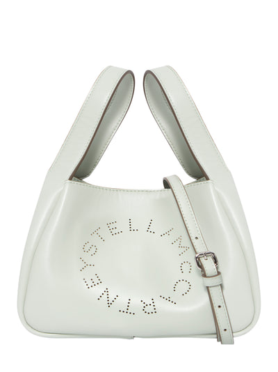 Logo Top Handle Crossbody Bag (Sage Green)