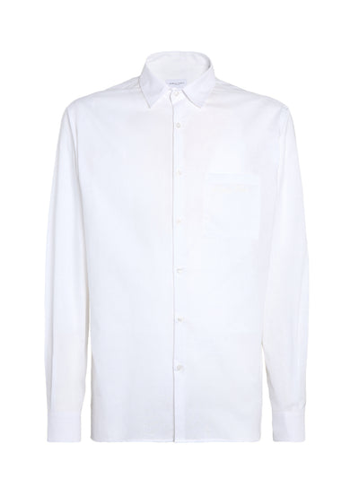 Long Linen Shirt (White)