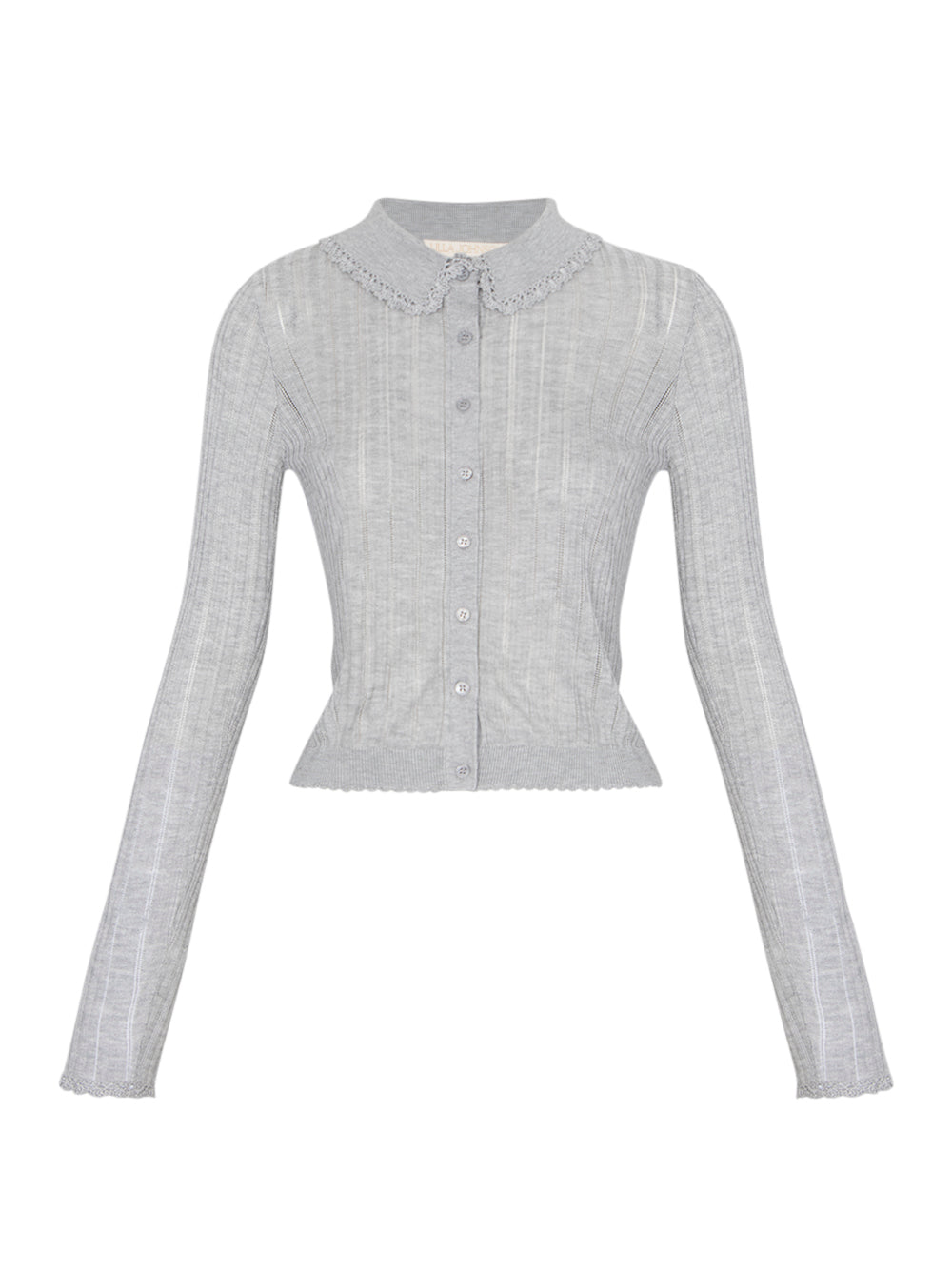 Lottie Knit Cardigan (Slate)