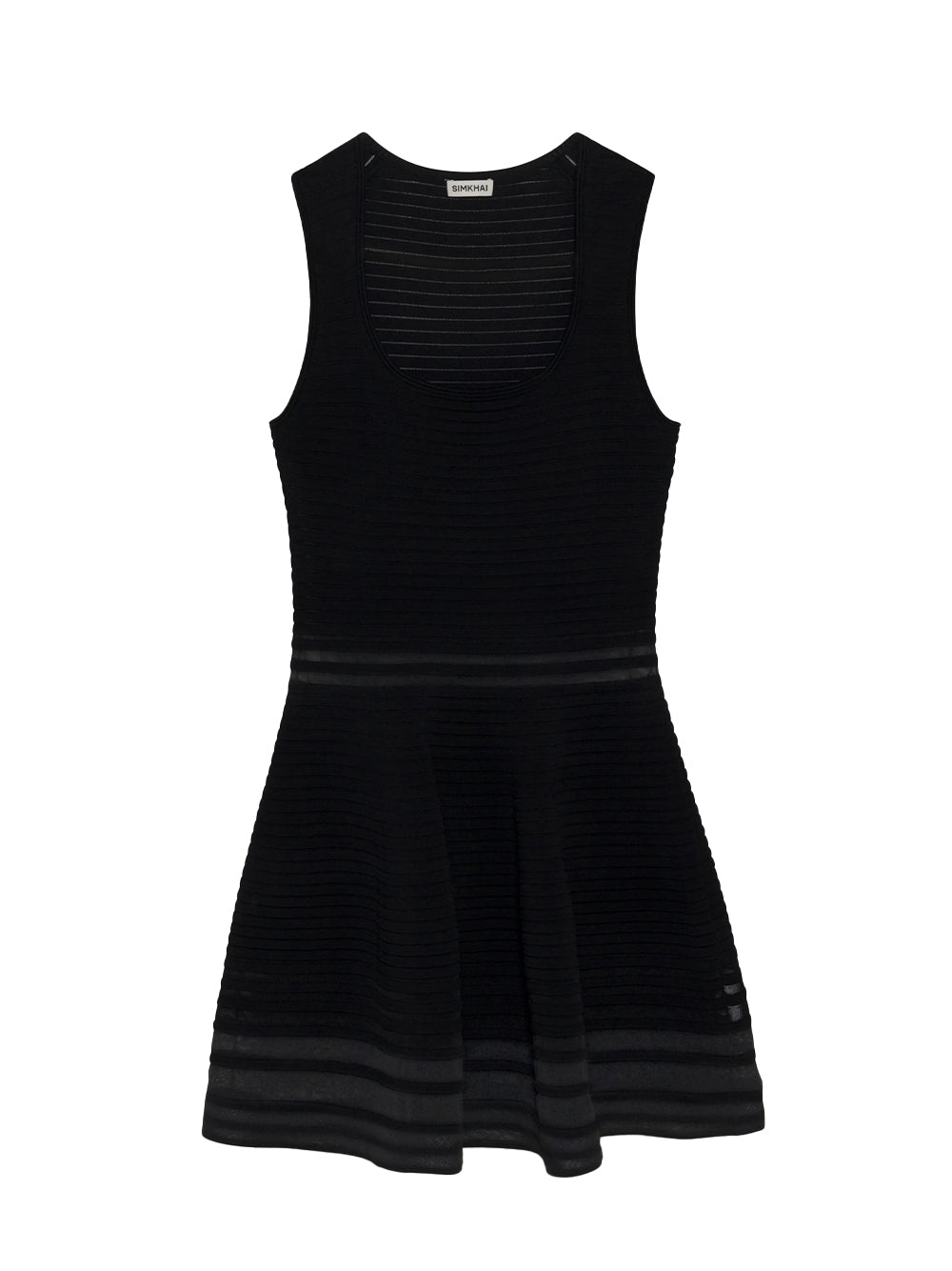 Lottie Mini Dress (Black)