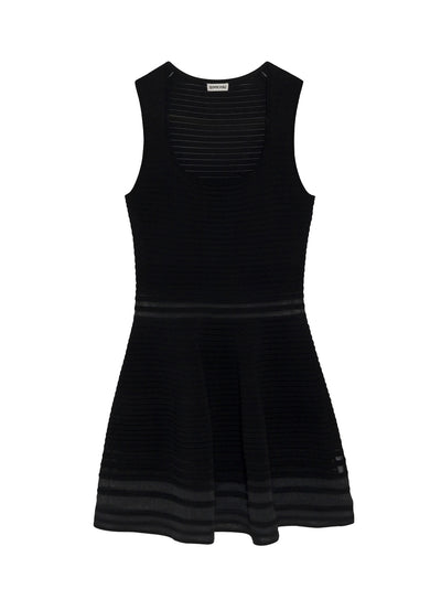 Lottie Mini Dress (Black)