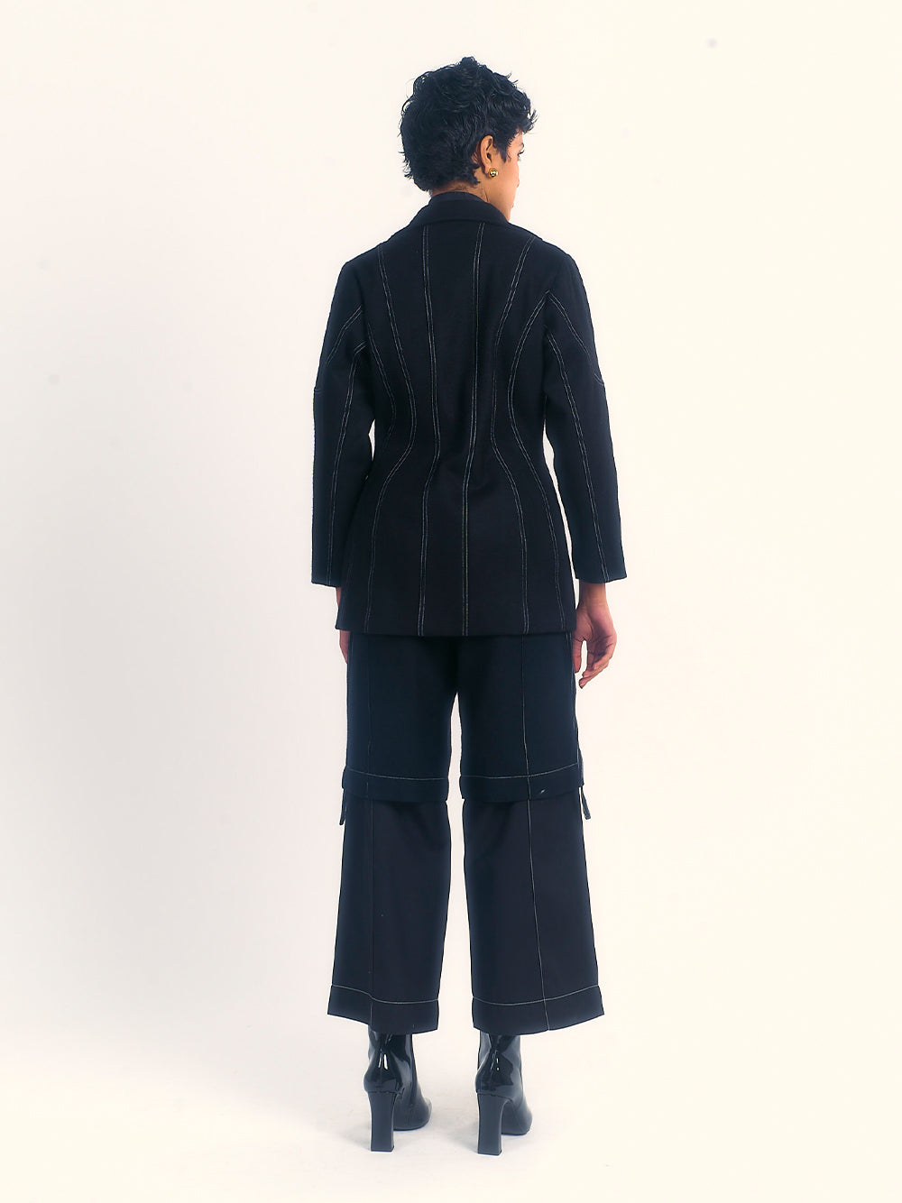 Two Layered Pants (Black)