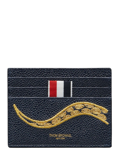 Lunar New Year Pebble Grain Single Card (Navy)