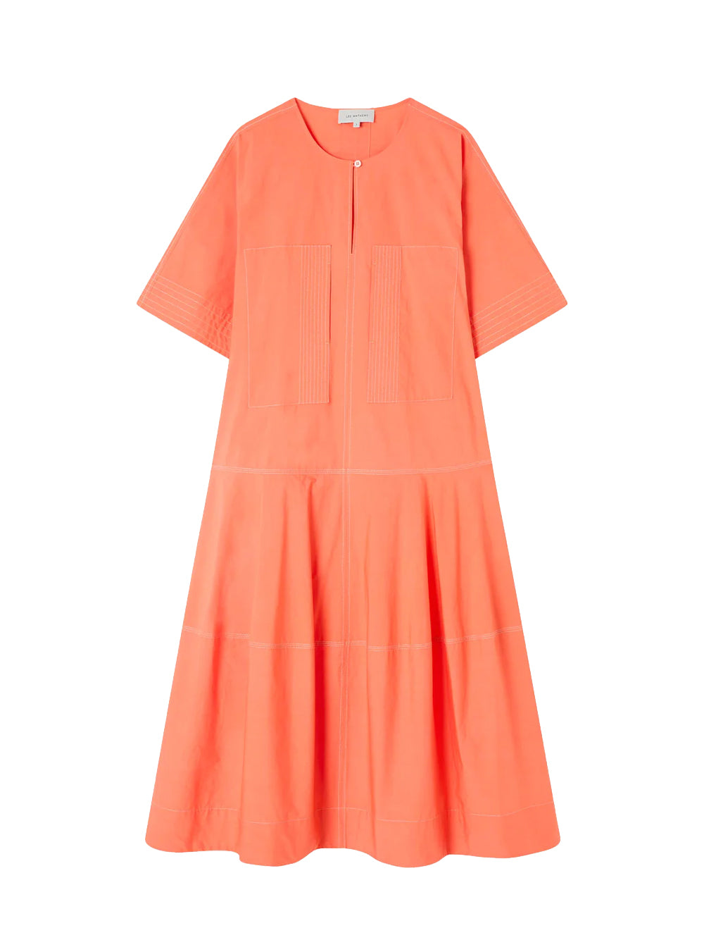 Andy Midi Dress Persimmon