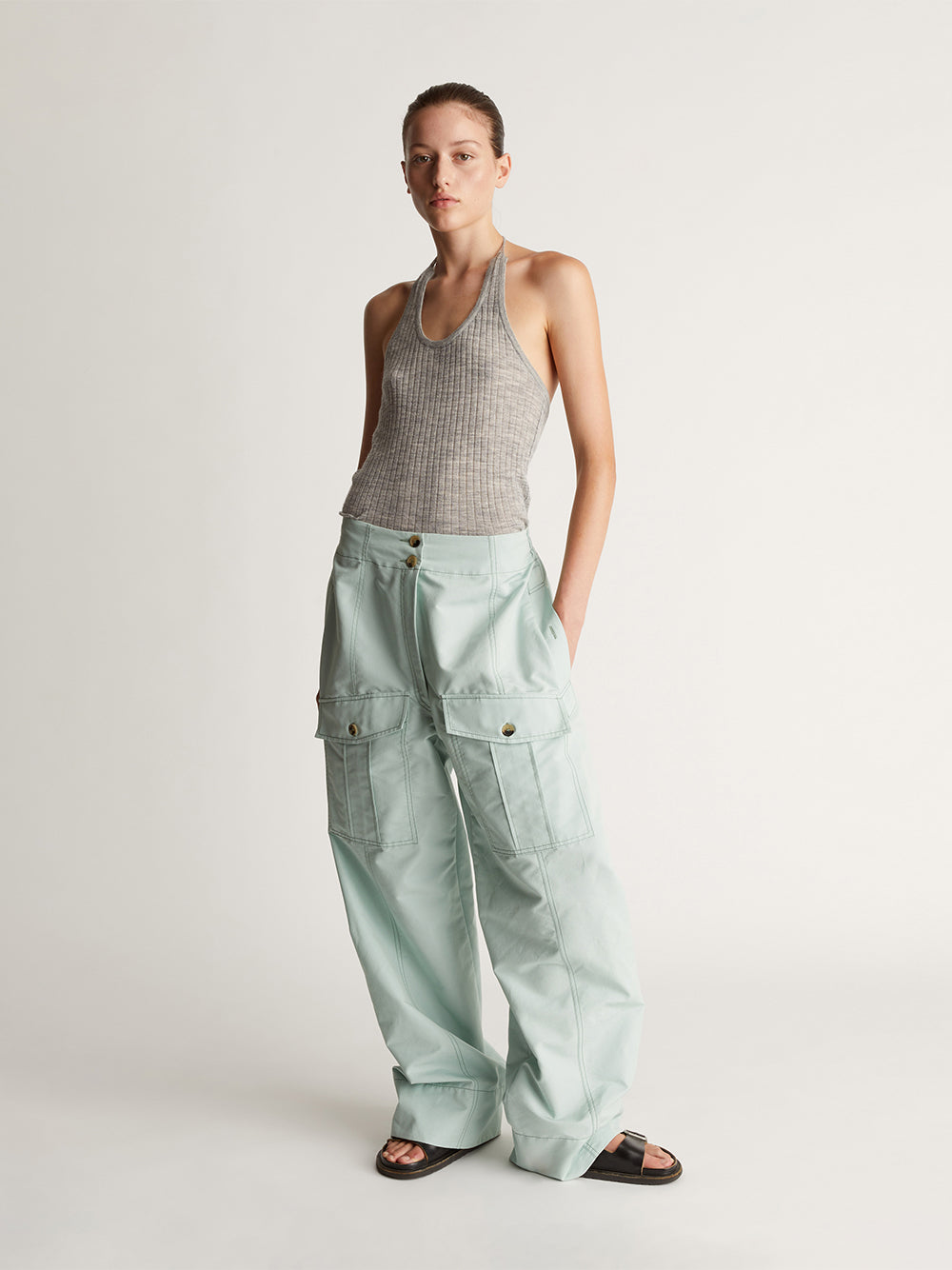 Jacob Cargo Pant Seafoam
