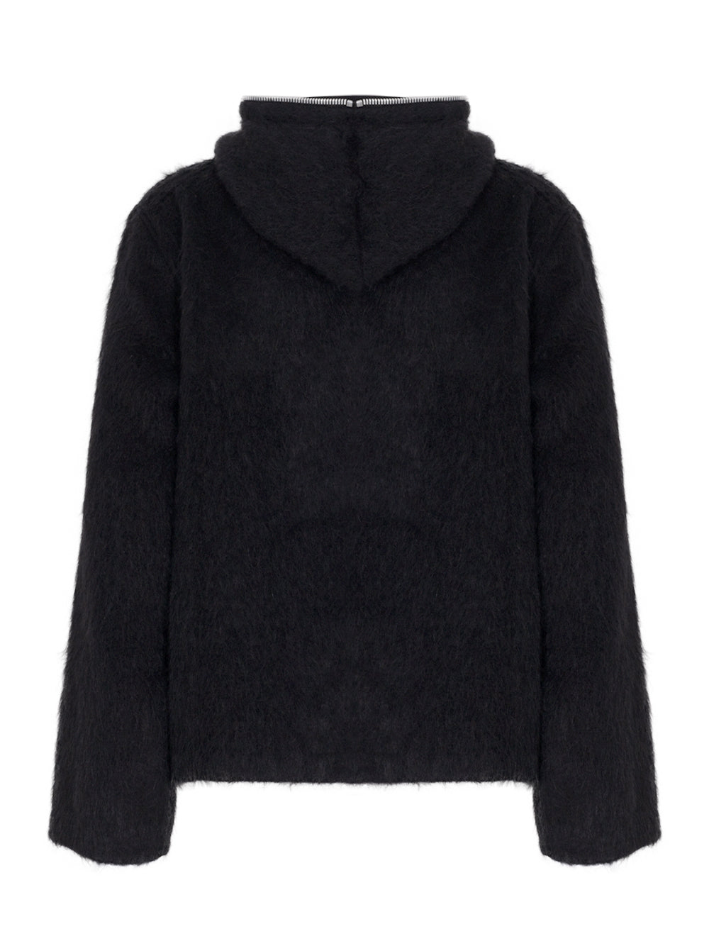 Full Zip Hood Black