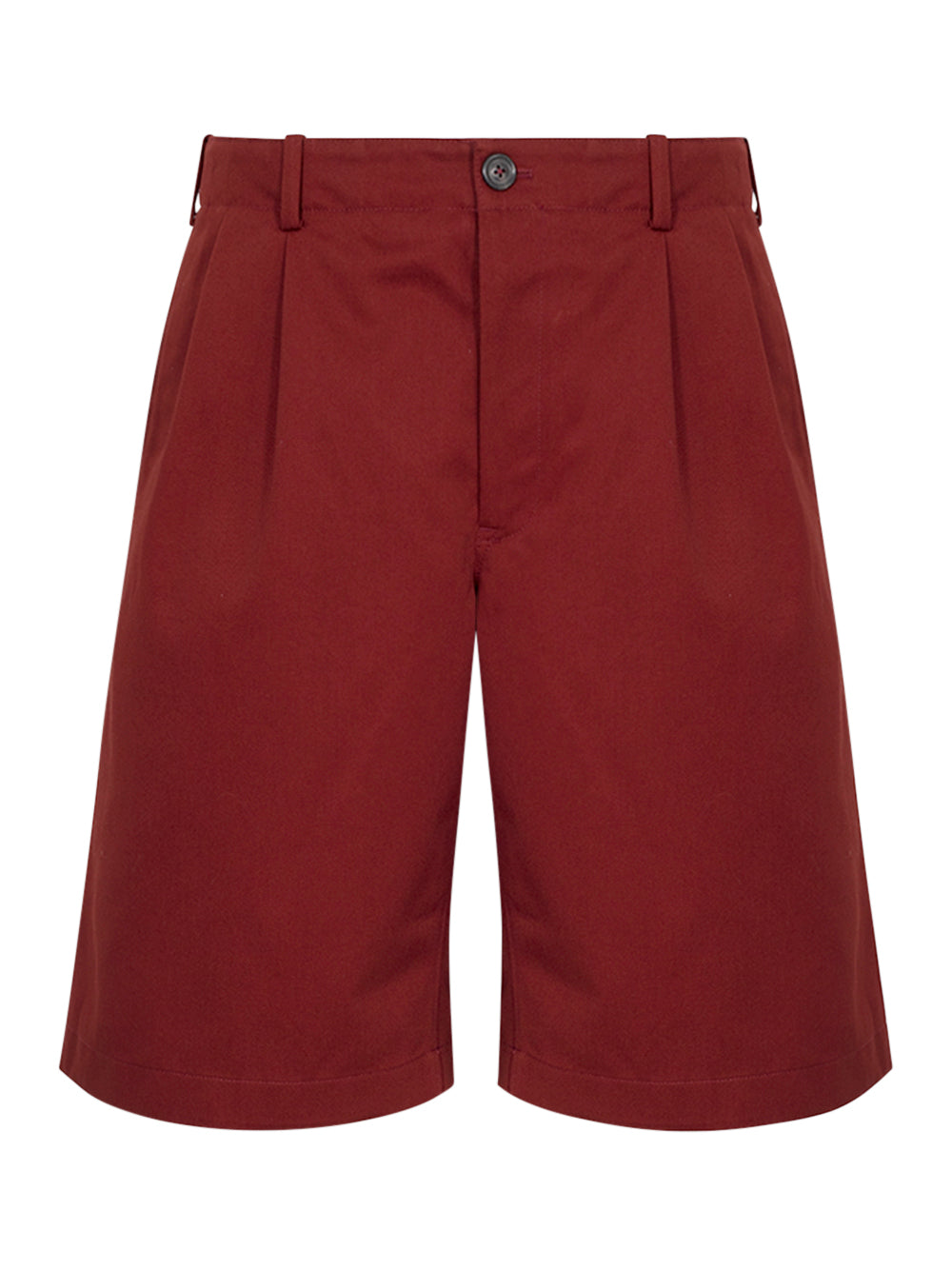 Ponte Shorts Red