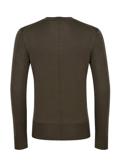 Long Sleeve Rolled Neck (Military)