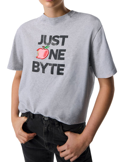 Disney X Coperni Just One Byte Boxy T-Shirt Grey