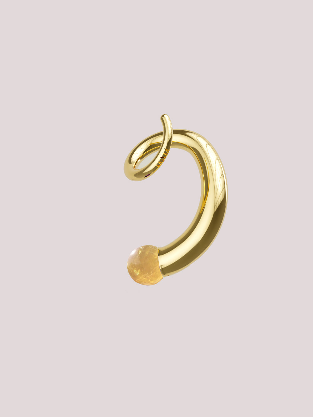 Ring With Quartz (Gold)