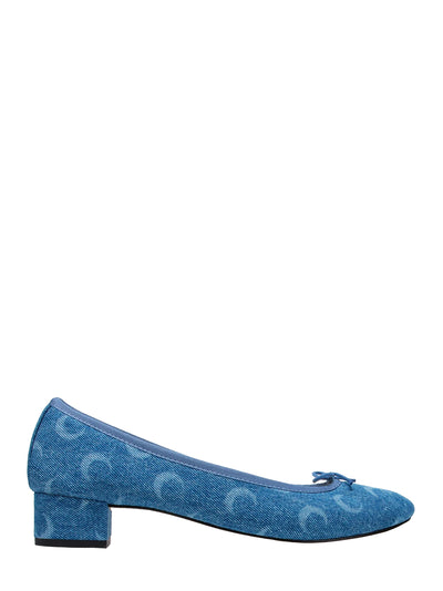 Camille Moon Laser Denim MS x Repetto (Light Blue)