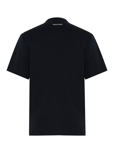 Cotton Jersey Loose Fit T-Shirt (Black Soma Print)