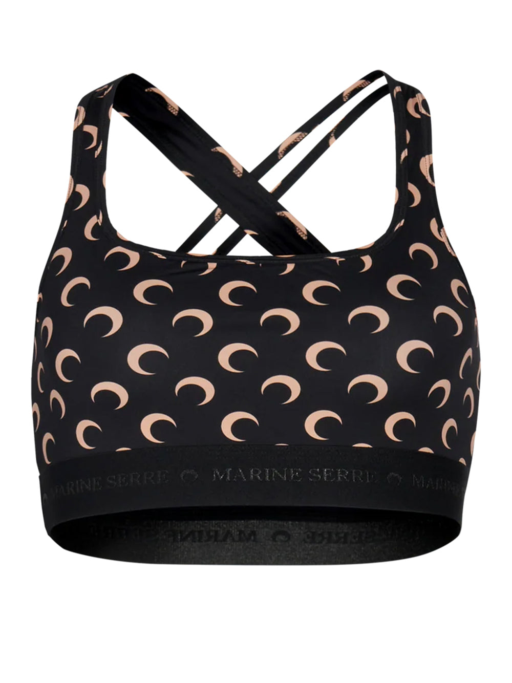 Recycled Moon Jersey Sport Bra (Inverse Tan)