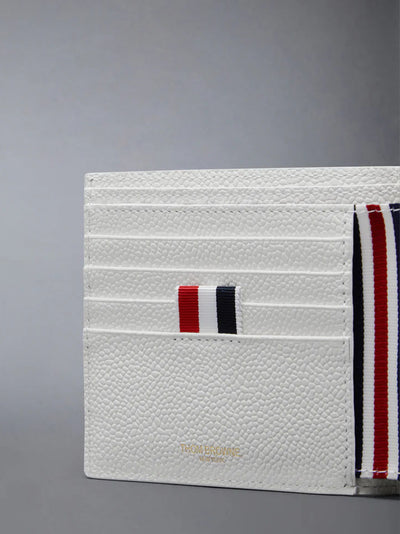 Pebble Grain Bifold White