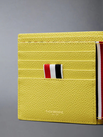 Pebble Grain Bifold Pastel Yello