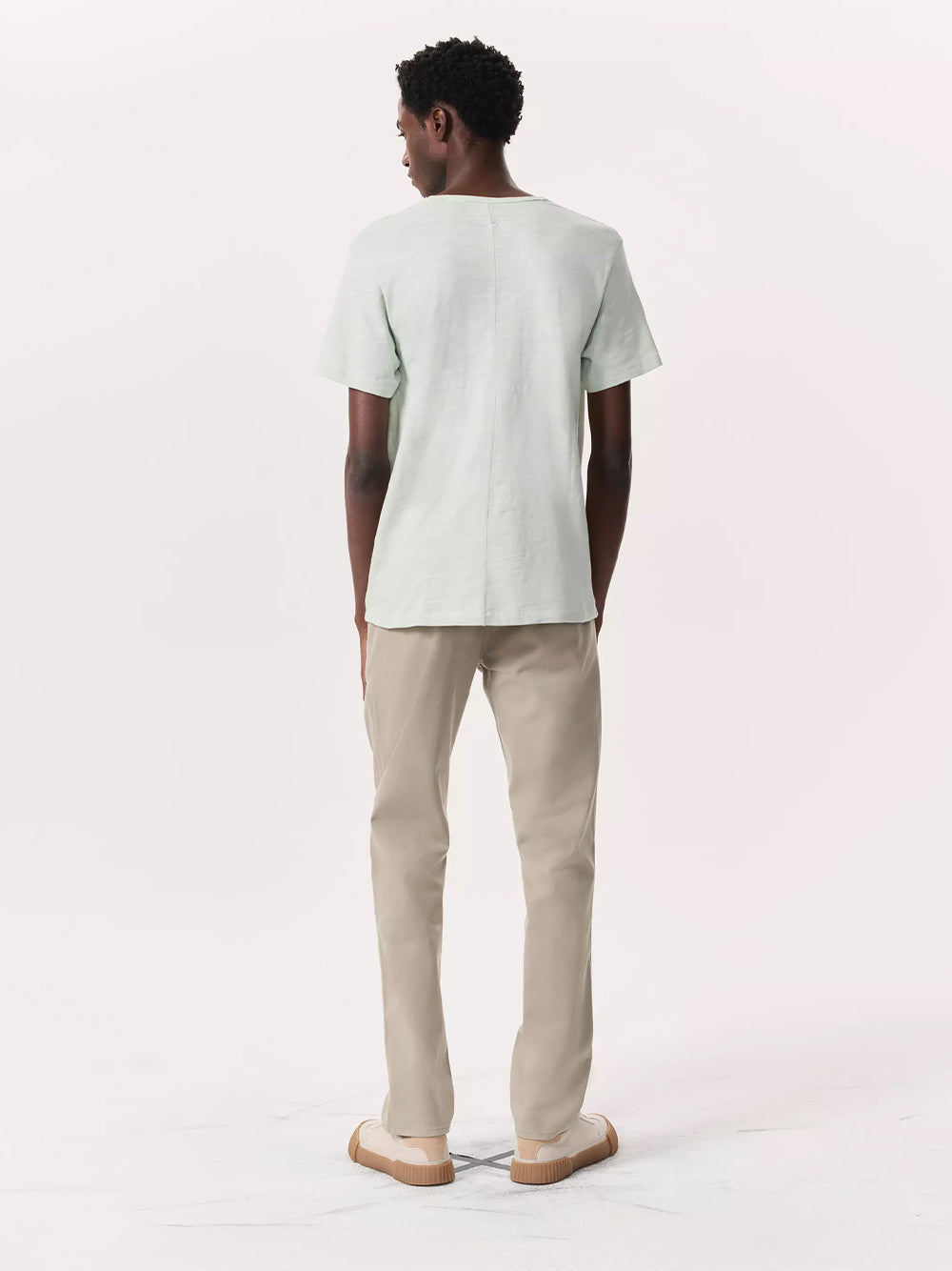 Classic Flame Tee (Light Teal)