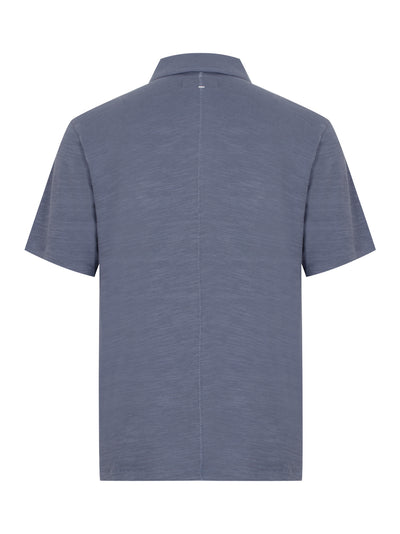 Classic Flame Polo (Sea Grey)