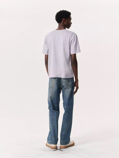 Pure Pima Tee (Pastel Gray)