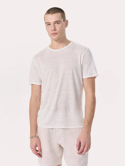 Classic Linen Tee (Chalk)