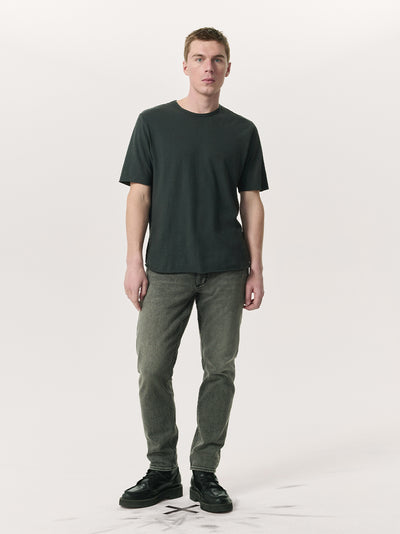 Devin Hemp Short Sleeve Tee (Dark Grey)