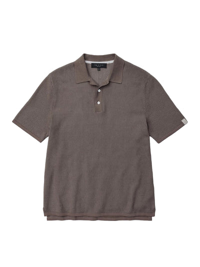 Harvey Knit Polo (Taupe)